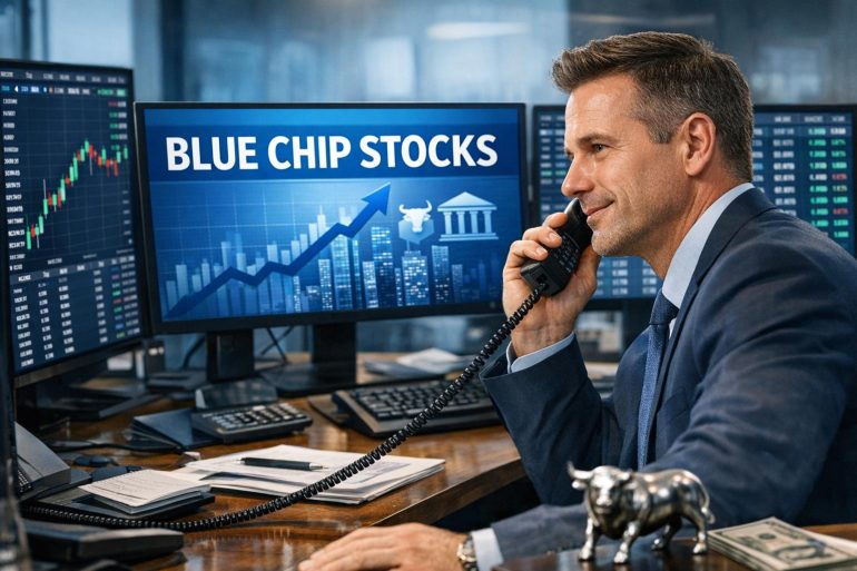 Blue chip stock Brokers