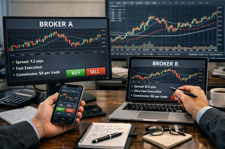Comparing Brokers for Scalping Strategies