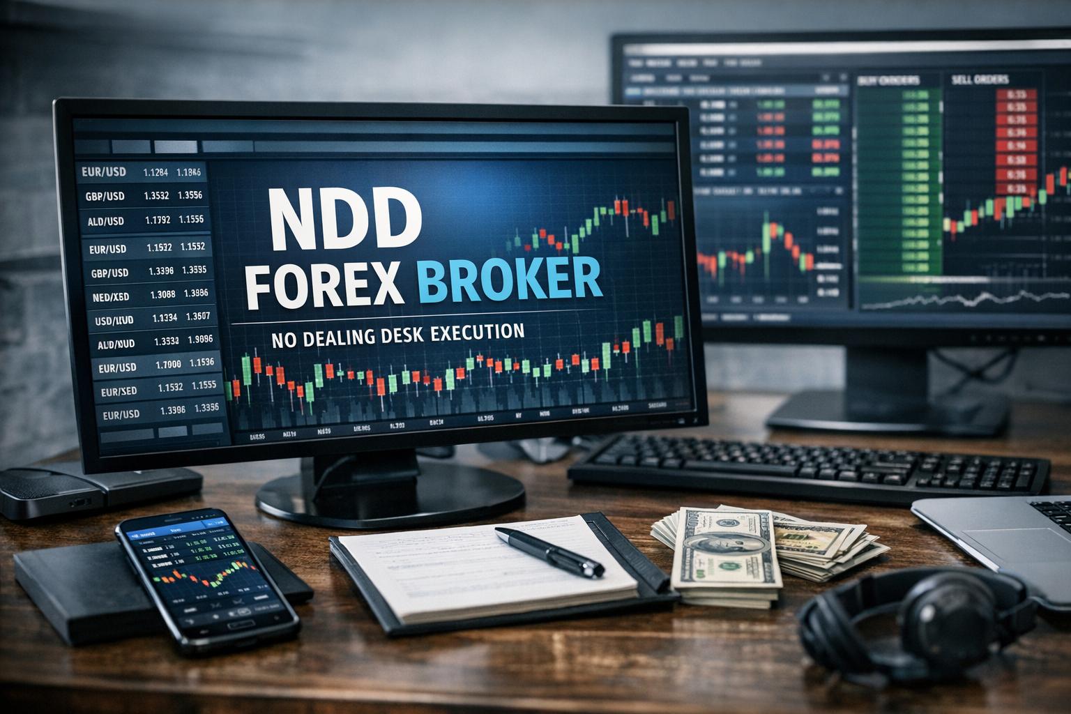 No Dealing Desk (NDD) Forex brokers